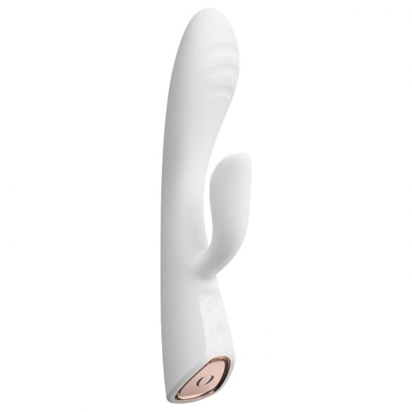 Dorcel Flexi Rabbit - Wärmender Klitoris-Vibrator (weiß)