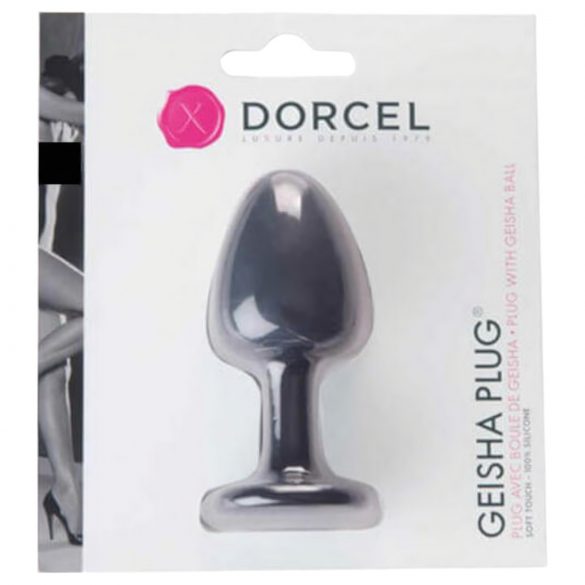 Dorcel Geisha Plug M - Kugel-Analplug (schwarz)