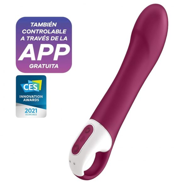 Satisfyer Big Heat - Akku, Wärme, G-Punkt Vibrator (rot)