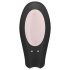 Satisfyer Double Joy - Smarter Paarvibrator, wasserdicht (Schwarz)