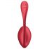 Satisfyer Shiny Petal - Vibrations-Ei mit Funk (Rot)