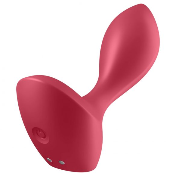 Satisfyer Backdoor Lover - Wiederaufladbar, wasserdichter Analvibrator (Rot)