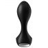 Satisfyer Backdoor Lover - Akkubetriebener, wasserdichter Analvibrator (Schwarz)