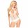 Penthouse Perfect Lover - Halsband-Body (Weiß)