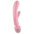 Satisfyer Triple Lover - G-Punkt- & Massagestab Vibrator (Pink)