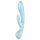 Satisfyer Triple Oh - Akku-Vibrator mit Klitorisarm (Blau)