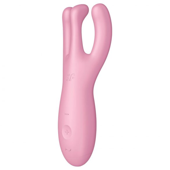 Satisfyer Threesome 4 - Intelligenter Klitoris-Vibrator (Pink)