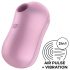 Satisfyer Cotton Candy - Akku Luftwellen-Vibrator (Lila)