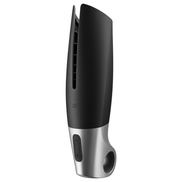 Satisfyer Power - Intelligenter Akku-Masturbator (Schwarz-Silber)