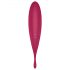 Satisfyer Twirling Pro - Intelligenter 2in1 Klitoris-Vibrator (Rot)