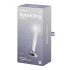 Satisfyer Sparkling Crystal - Geripptes Glasdildo (Transparent)