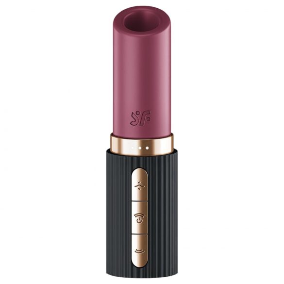 Satisfyer Pro 2 Kiss - Luftwellen-Lippenstift-Vibrator (Schwarz)