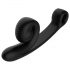 Snail Vibe Curve - 2in1 Klitorisstimulator Vibrator (schwarz)