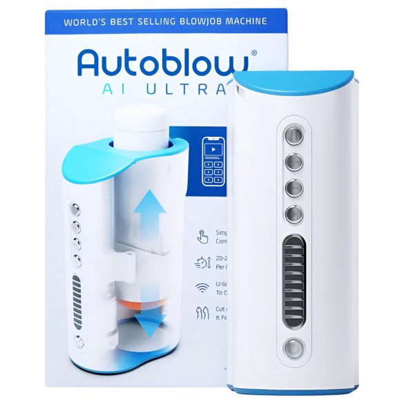 Autoblow A.I. Ultra - Super Mund Masturbator (Weiß)