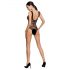 Passion BS086 - Transparenter Body (Schwarz) - S-L