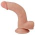 Lovetoy Sliding-Skin - Doppelschicht-Dildo - 21cm (Natur)