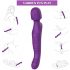 Tracy's Dog Wand - Pulsierender Massagestab Vibrator (Lila)