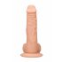 RealRock Dong 8 - Naturgetreuer Dildo mit Hoden (20 cm)