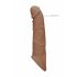 RealRock Penis Sleeve 21cm - Dunkles Natur