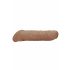 RealRock Penis Sleeve 21cm - Dunkles Natur