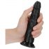 RealRock Slim realistisch Dildo - 15,5cm (schwarz)