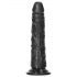 RealRock Slim realistisch Dildo - 15,5cm (schwarz)