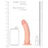 RealRock Natur-Realistikdildo, 15,5cm mit Saugfuß