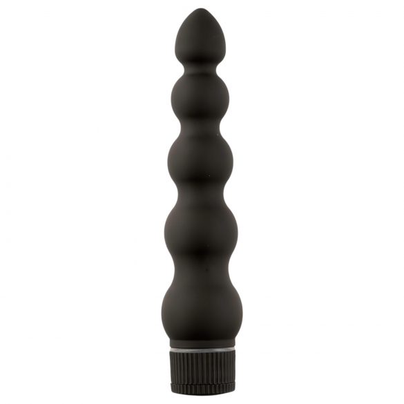 Black Magic 7 - Fester 5-Perlen Anal-Vibrator (schwarz)