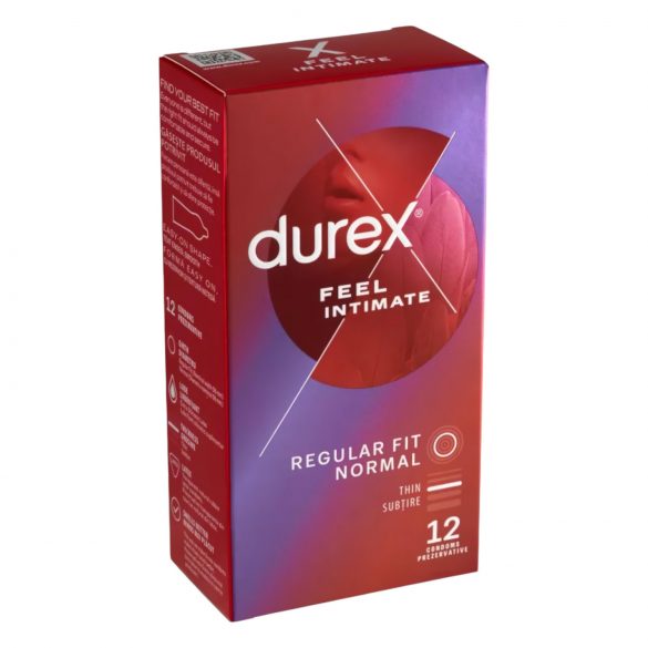 Durex Feel Intimate - Dünnwandige Kondome (12 Stk.)