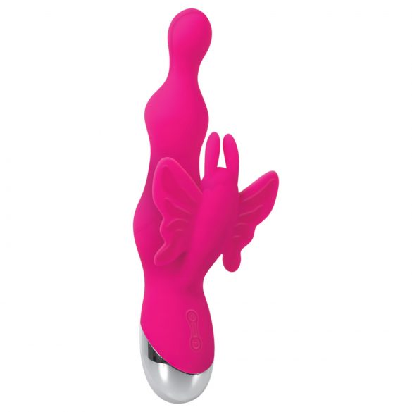 Elegant - Perlen & Klitoris-Vibrator (pink)