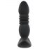 Playboy - Aufladbarer stoßender Analvibrator (schwarz)