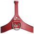 Strikt - Rotes Nacken-Harness