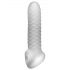 Fat Boy Checker Box - Penis-Mantel (17cm) - milchigweiß