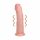 REALROCK - Saugnapf-Dildo - Natur (20,5 cm)