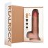 REALROCK - Stoßvibrator mit Saugnapf - Natur (20,5cm)