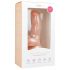 Easytoys - Haftdildo mit Hoden (15cm) - Natur