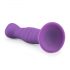 Easytoys - Wellenförmiger Dildo mit Saugfuß (Lila)