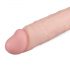 Real Fantasy Glynn - Hoden-dildo - 25cm (natur)