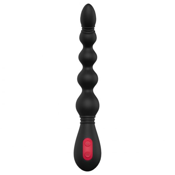 Frecher Genuss - Akkus Analkugeln Vibrator (schwarz)