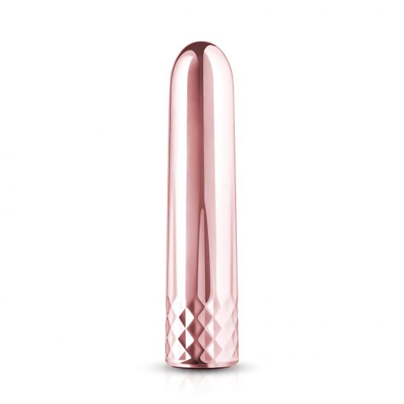 Rosy Gold Mini - Akku Mini-Rotationsvibrator (Roségold)