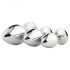 Gleaming Love - Anal-Plug-Set - Silber (3-teilig)