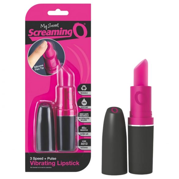 Schreiender Lippenstift - Vibe (schwarz-pink)