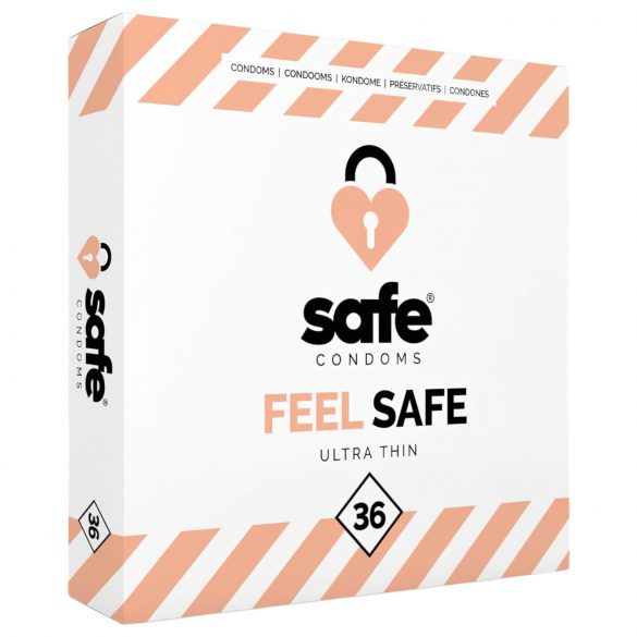 SAFE Feel Safe - Dünnes Kondom (36 Stk.)