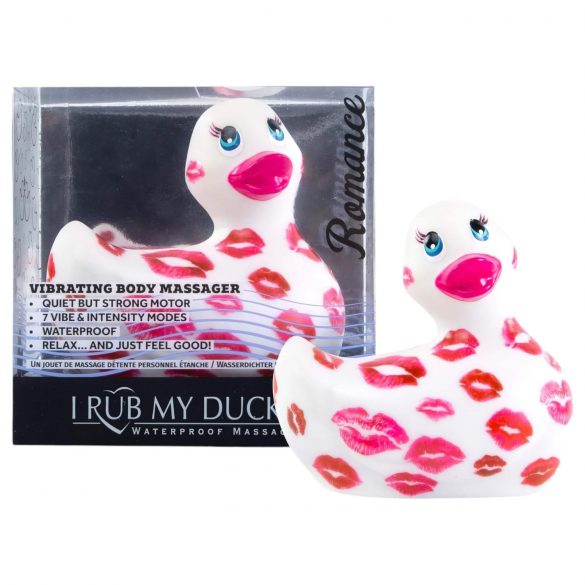 My Duckie Romance 2.0 - Wasserdichter Klitorisvibrator (Weiß-Pink)