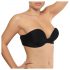 Bye Bra Gala A - Unsichtbarer Push-up BH (Schwarz)