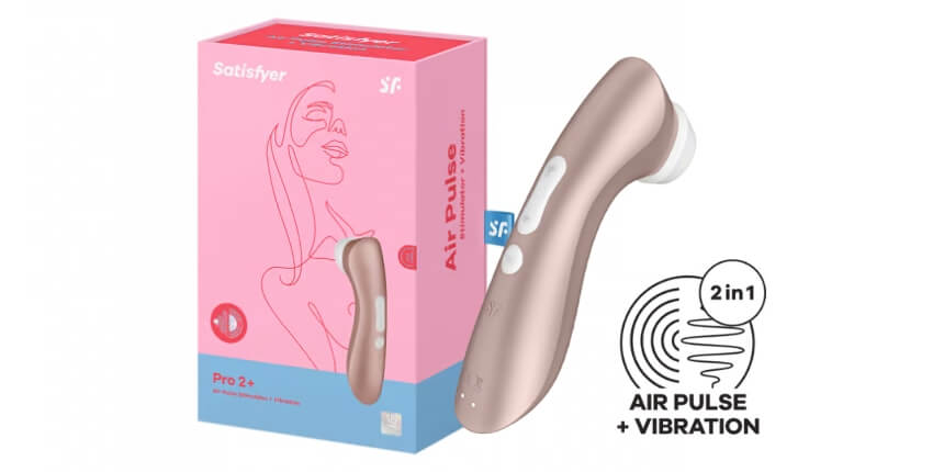 Satisfyer Pro 2+ - Wiederaufladbarer Klitorisstimulator